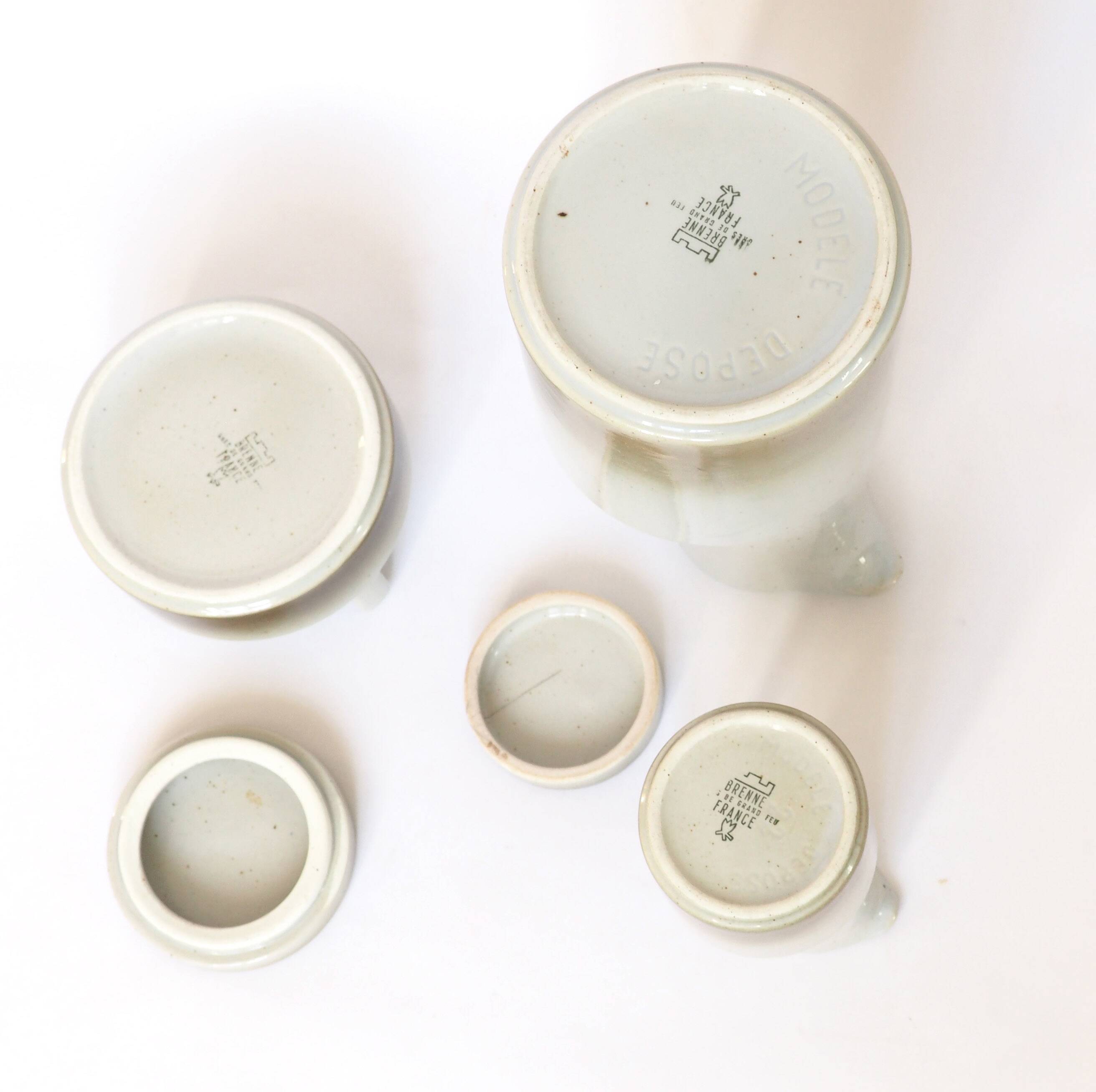 Brenne stoneware coffee service