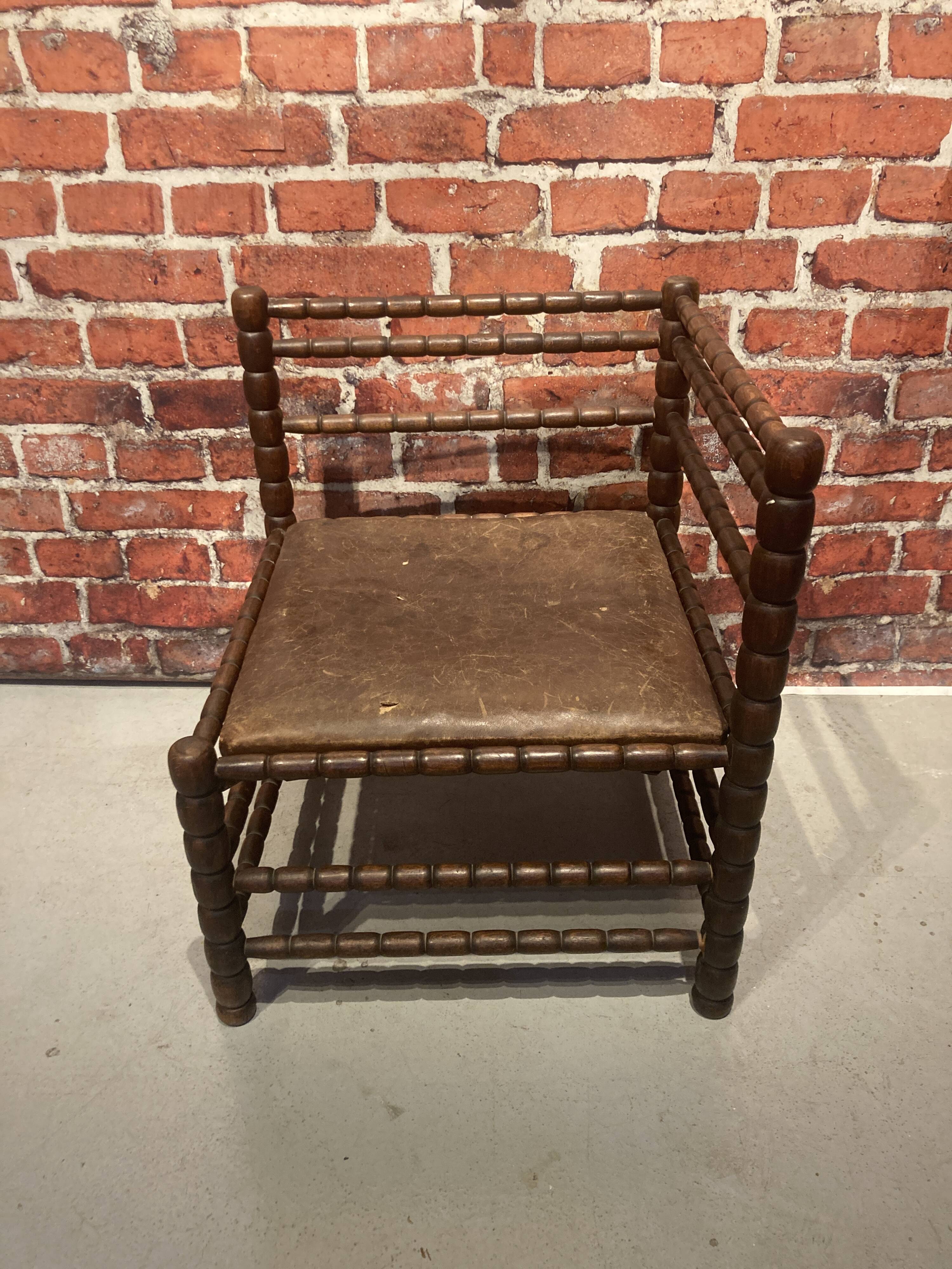 Set of two armchairs, one corner chair