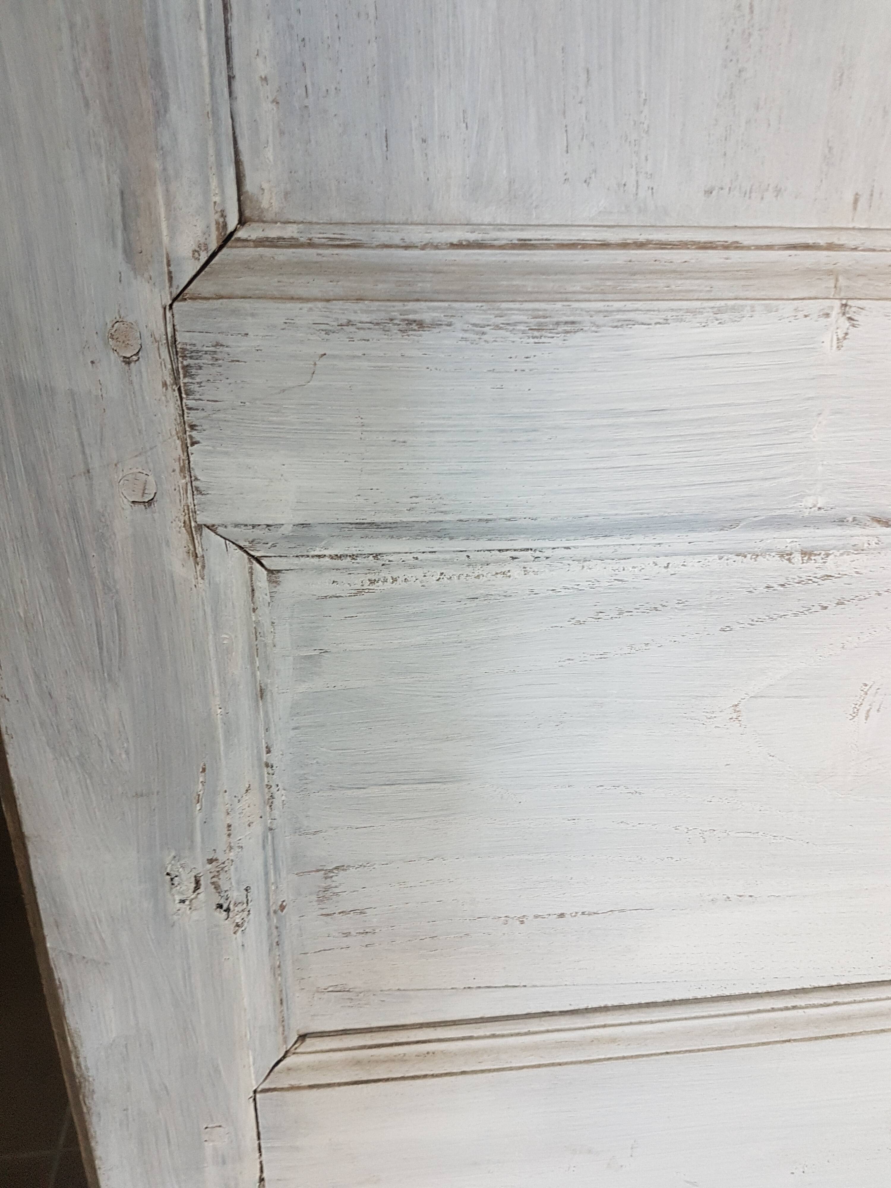 Pair of chestnut doors