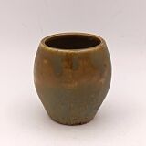 Stoneware vase by Eugène Lion – School of Carriès, Saint-Amand-en-Puisaye