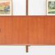 Wall unit with 4 modules by P. Cadovius