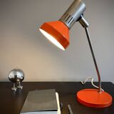 Orange retro desk lamp