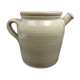 Grease pot with burgundy sandstone spout
