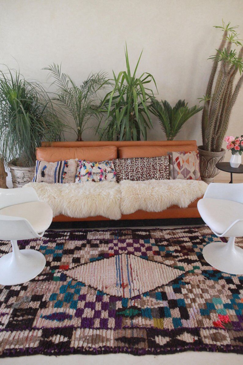 Carpet Azilal Moroccan, 120 cm x 240 xm