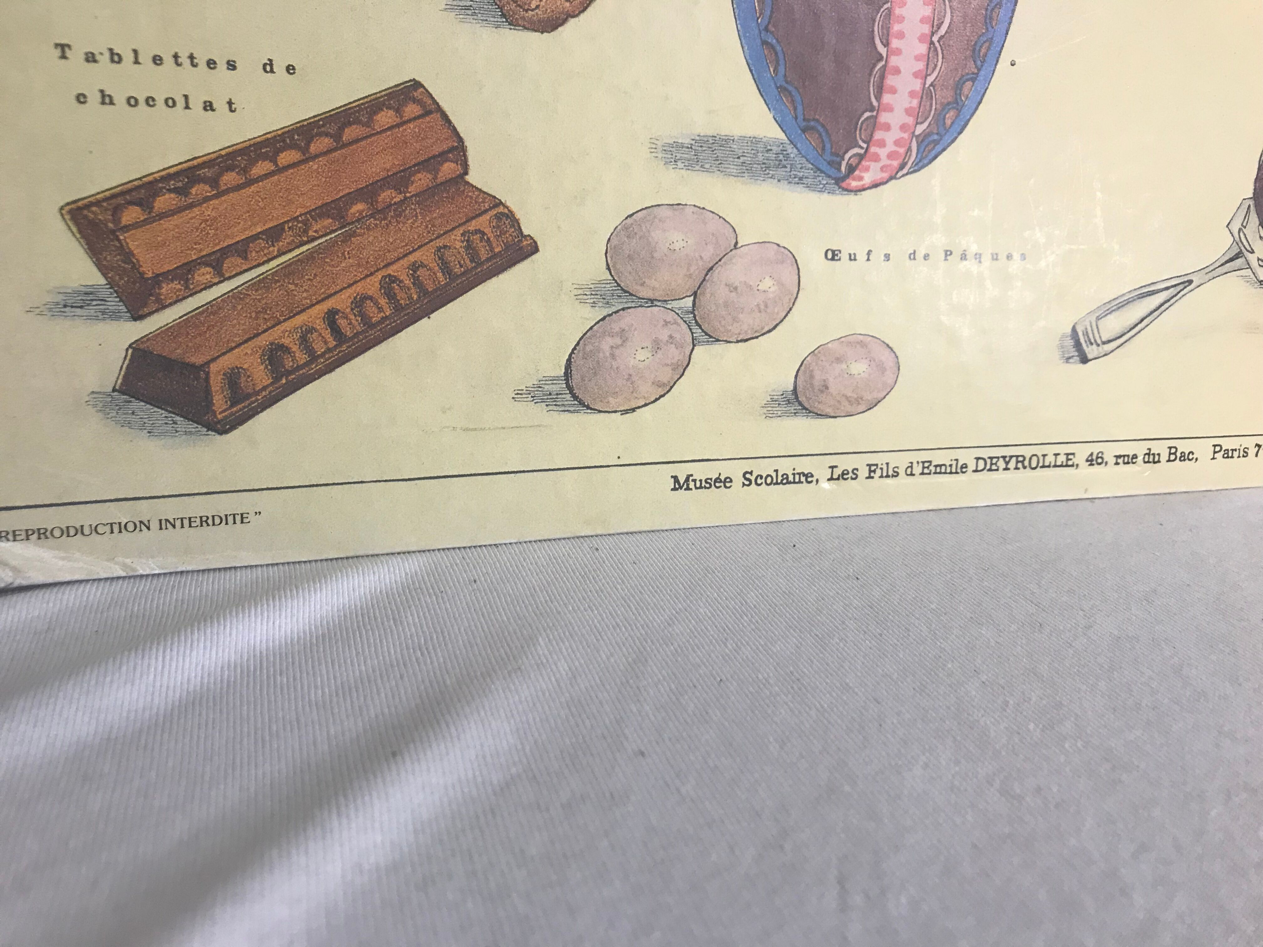 School poster by Bernard Carant - cocoa