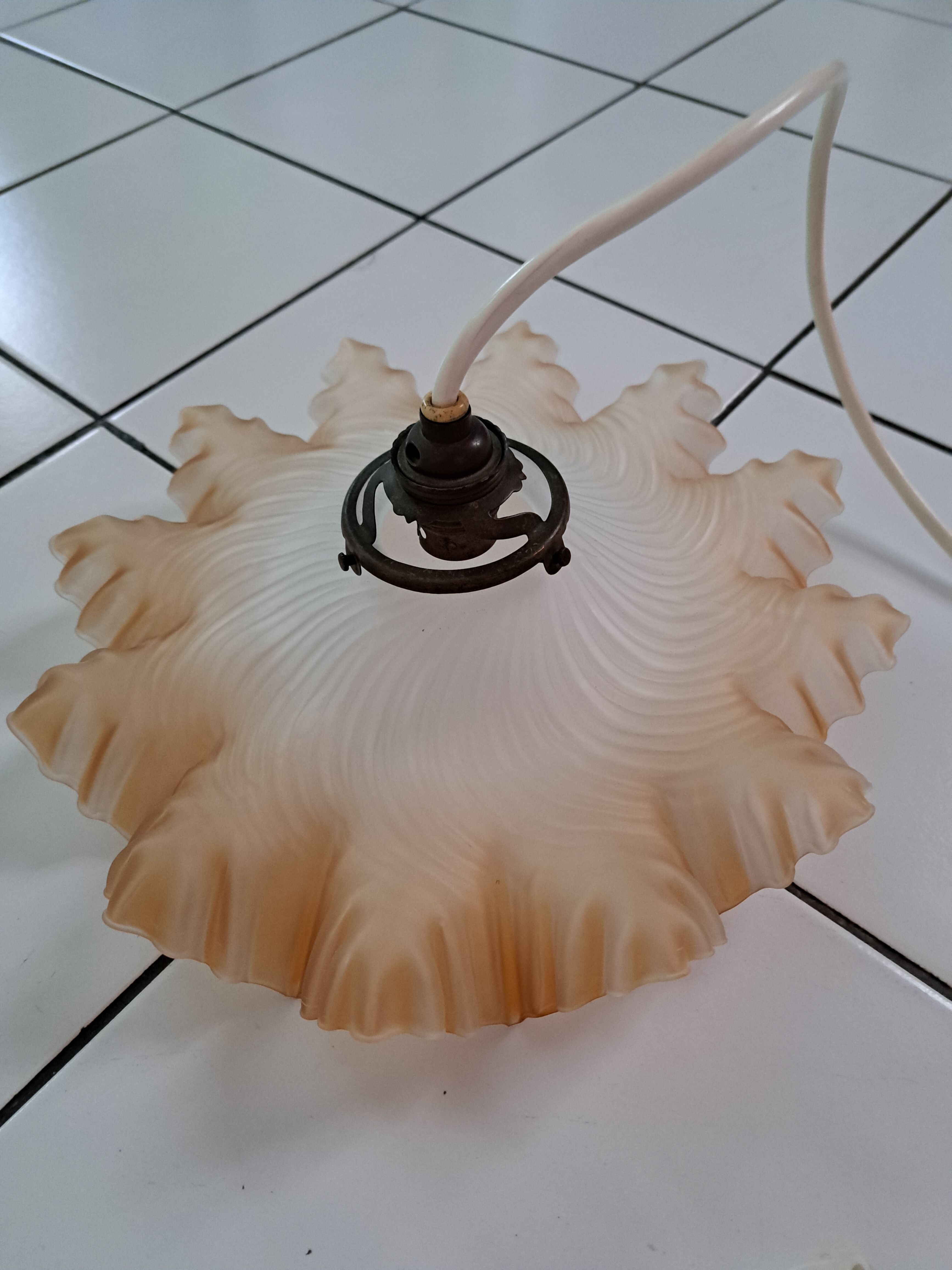 Suspension en verre