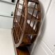 Vintage Asian teak bookcase