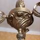 Three-branch bronze chandelier
