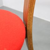 4 chaises en bois, années 1970