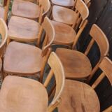 Set of 12 bistro chairs