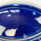 Dish and bowl Blå eld by Hertha Bengtson for Rörstrand Sweden, ceramic.