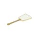French art deco hand mirror makeup mirror brass facet 31cm