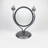 Hand Forged Iron Tabletop Vanity Mirror (55cm)