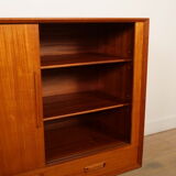 Enfilade danoise en teck, années 1960