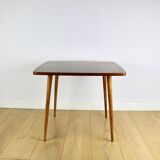 Polish coffee table console 1970s medium square