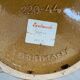Xl Scheurich vase brown model 220-44 1970s