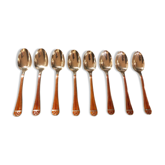 8 Christofle Talisman Dessert Spoons