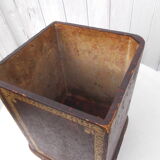 Wastepaper basket imitation antique book binding