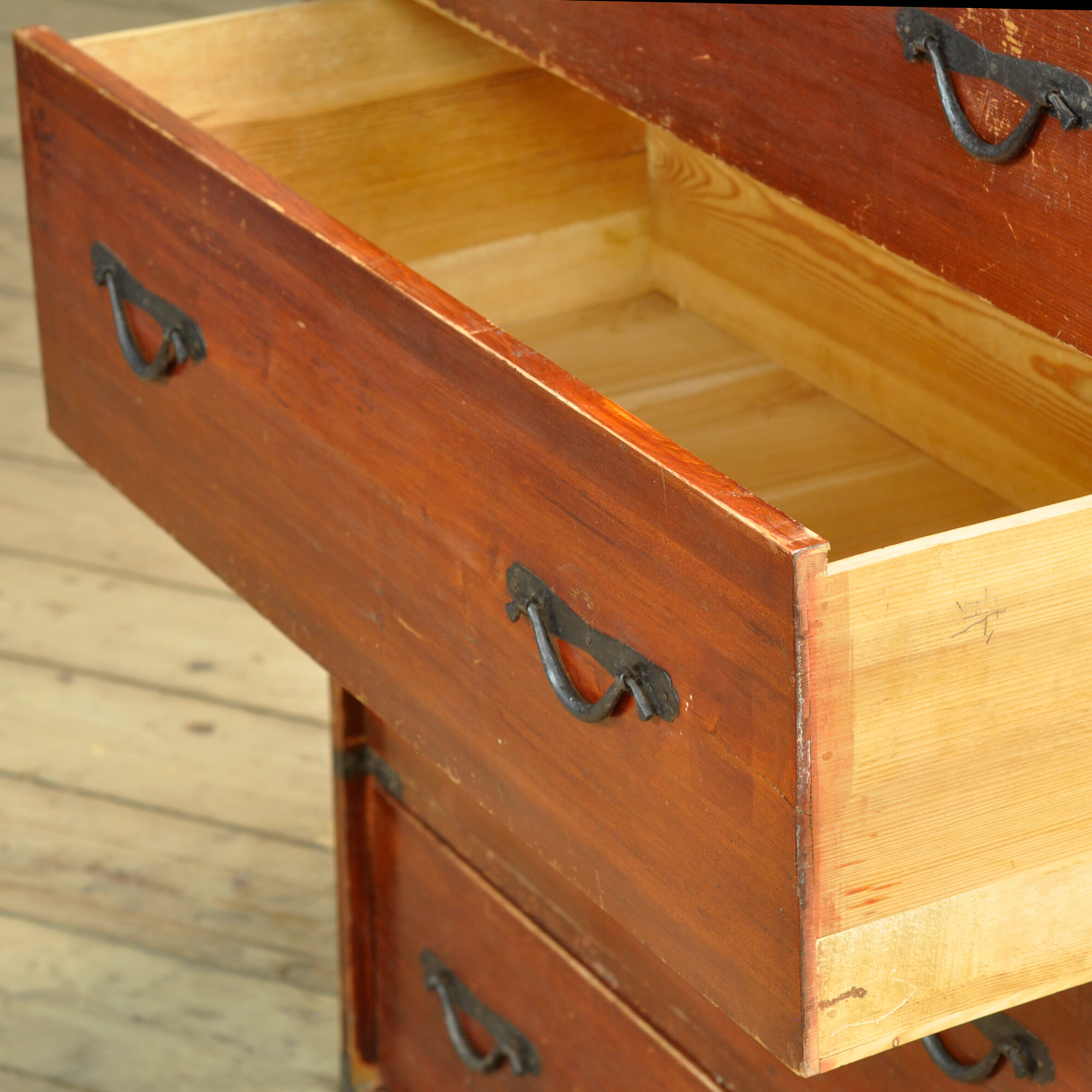 Japanese Tansu chest of drawers, circa 1870