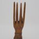 Baguier main en bois