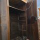 Solid wood wardrobe