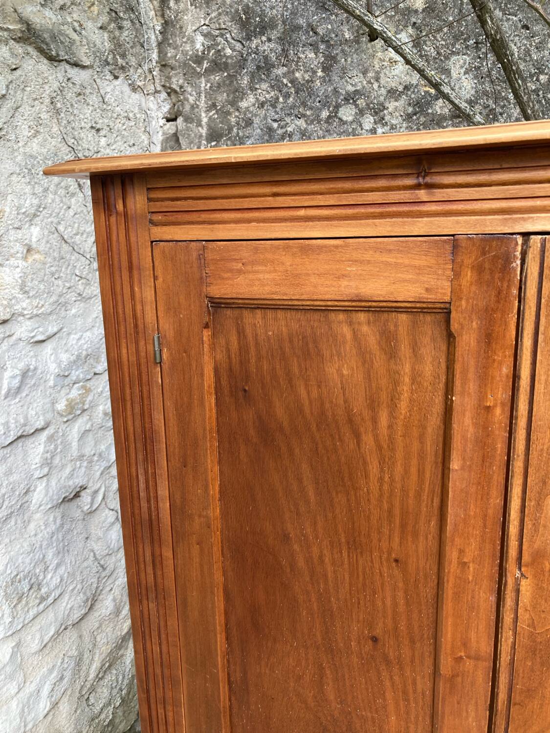 Small antique wardrobe in Art Deco style