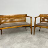 Bench/Sofa Vienna Secession by Otto Wagner executed by Pancota Vienna