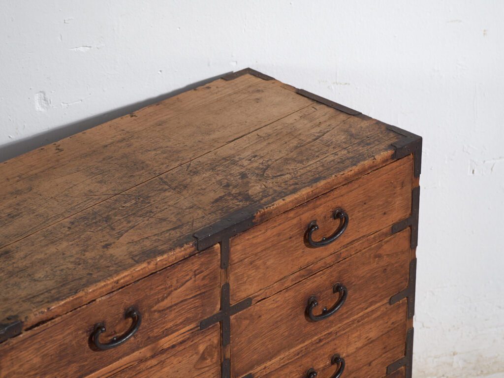 Small antique chest of drawers – Meiji/Taishō period (c. 1890-1926) #90