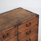 Small antique chest of drawers – Meiji/Taishō period (c. 1890-1926) #90