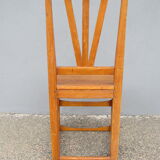Rustic farm chair
