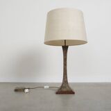 Lampe de table Hansen Lighting en bronze, États-Unis 1960