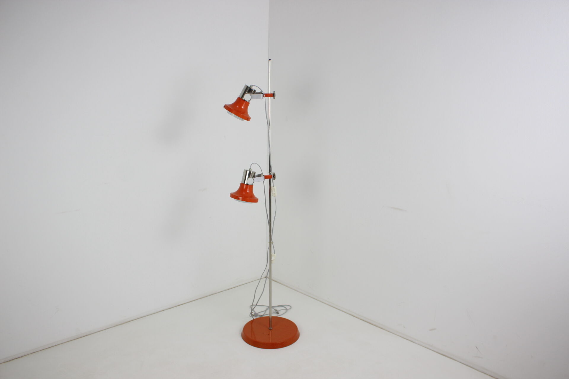 Design adjustable floor lamp by Pavel Grus for Kamenicky Senov, 1970s