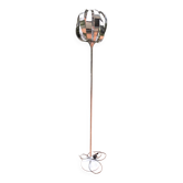 Lampadaire chromé space age vintage 1970