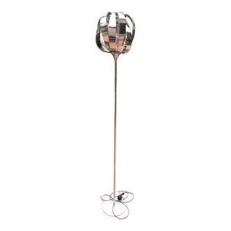 Vintage space age chrome floor lamp 1970