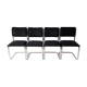 4 chairs B32 by Marcel Breuer