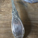 8 silver metal forks