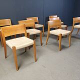 Ticino dining chairsby Bruno Reichlin for Molteni, 1990s