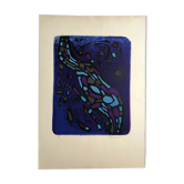 Original lithograph signed and numbered by Alfred Manessier, La Source, 1959
