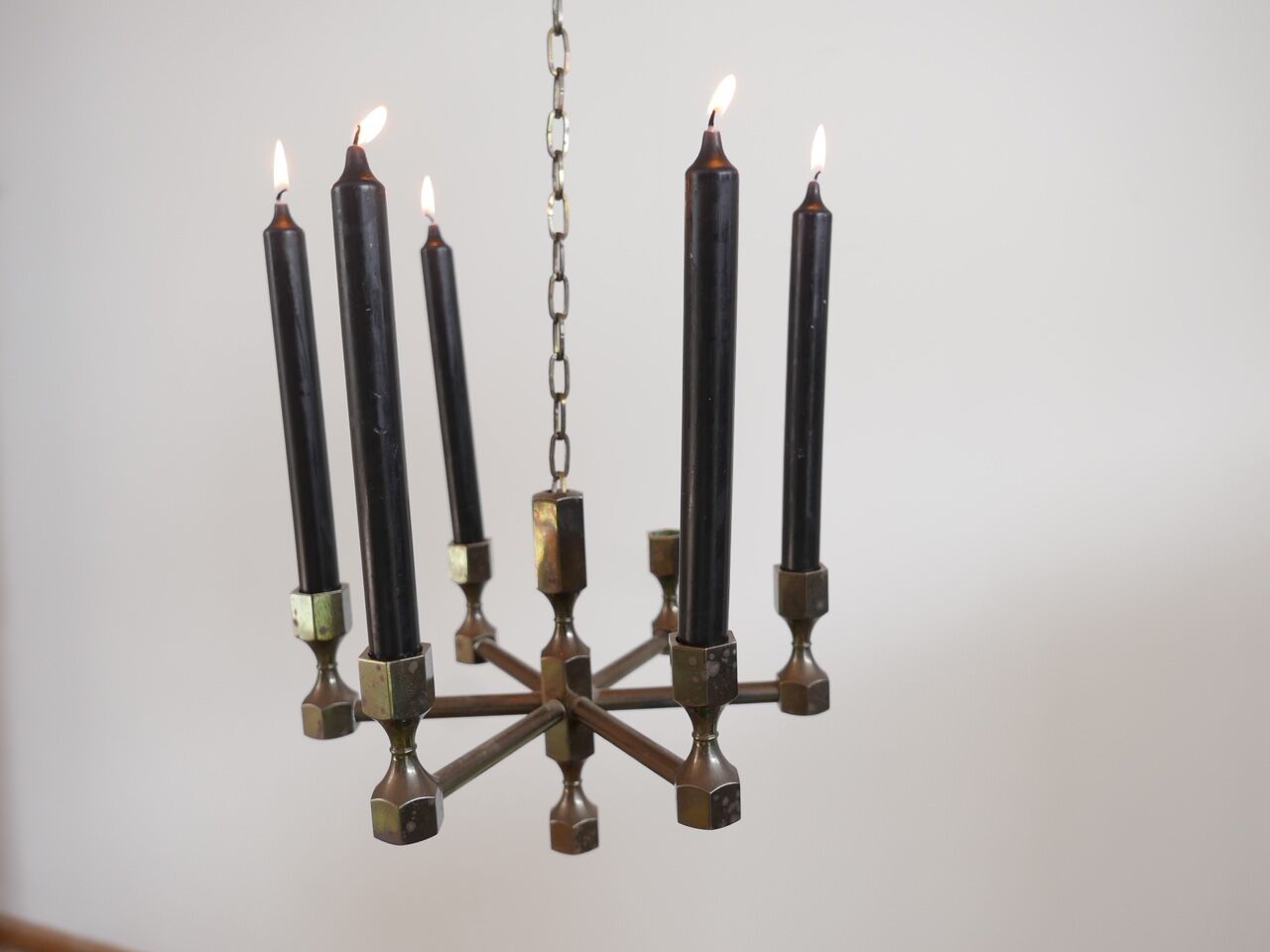 Mid-Century Swedish Hanging Candelabra