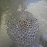 Diamond-tipped glass wall light