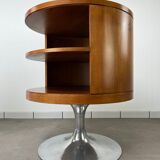 Arkana Maurice Burke, swivel side table with tulip base.