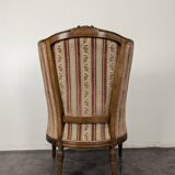 Louis XVI style bergère in oak