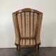 Bergère de style Louis XVI en chêne