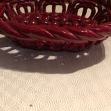 Vallauris ceramic basket