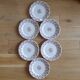 6 Terre de Fer Gien plates