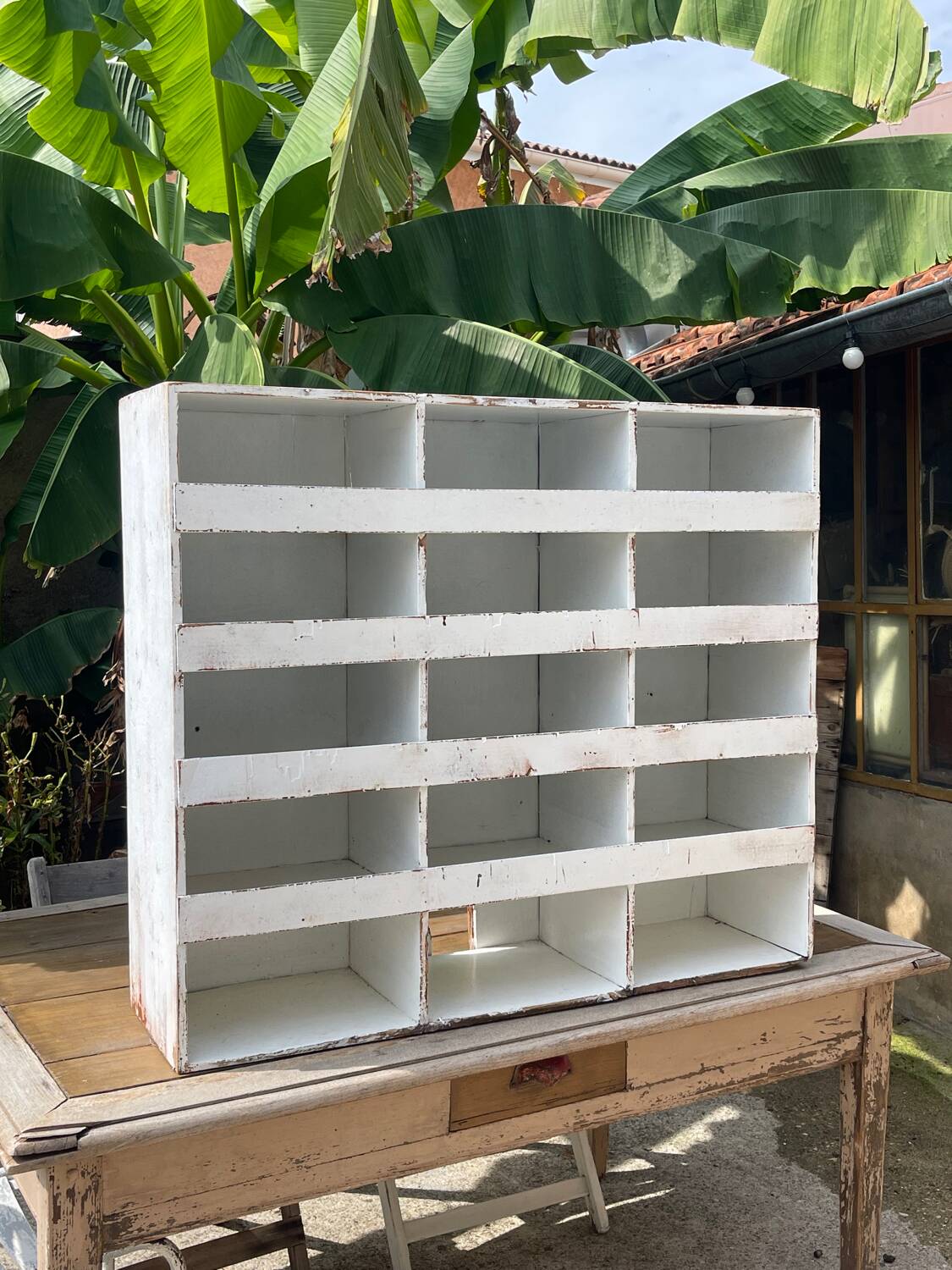 White workshop locker