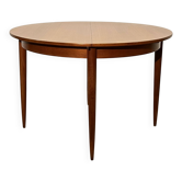 Vintage 1960s teak extendable Scandinavian table.