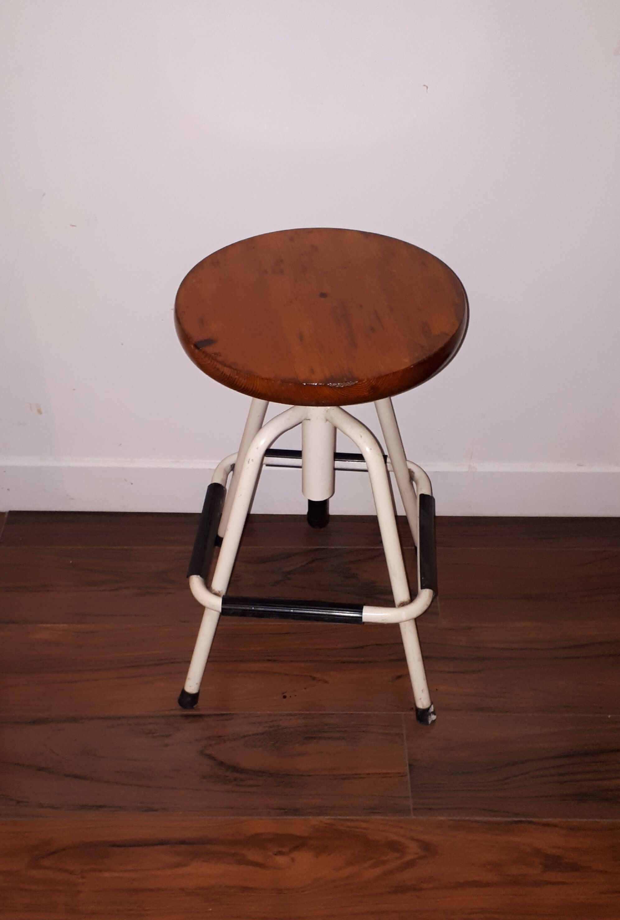 Adjustable medical stool, vintage