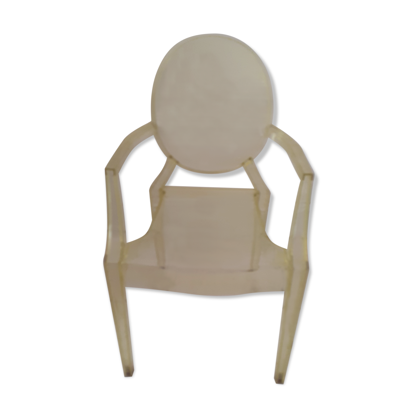 Loulou Ghost armchair by Philippe Starck, distributed by Kartell.
