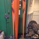 Orange designer coat rack 'Chase G' by Van Esch from the 2000s.